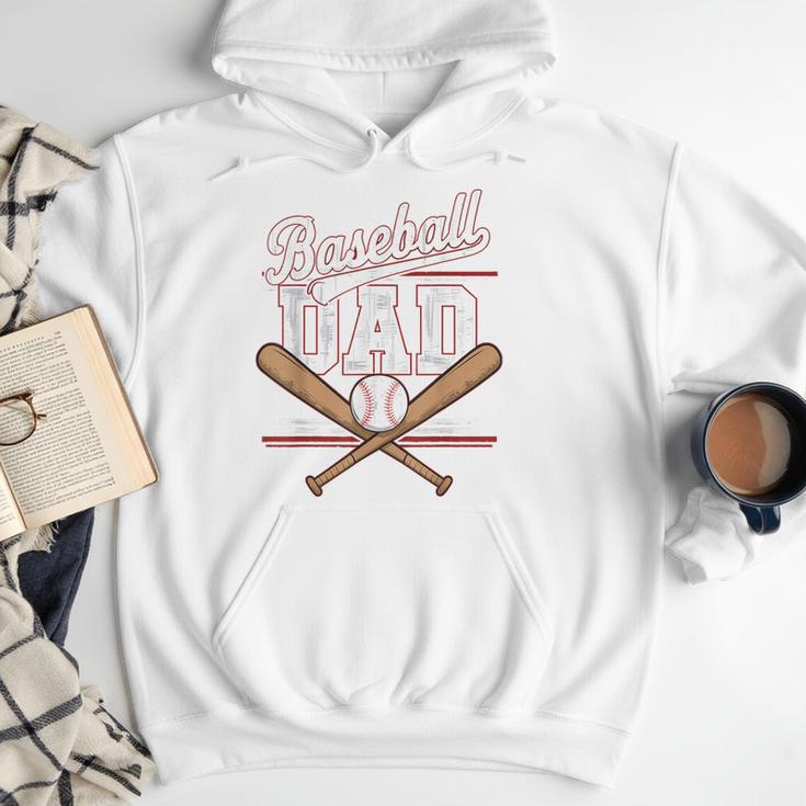 Game Day Baseball Dad Vintage Daddy Father's Day Boys Kids Men Hoodie Game Day Baseball Dad Vintage Daddy Father's Day Boys Kids Men Hoodie
