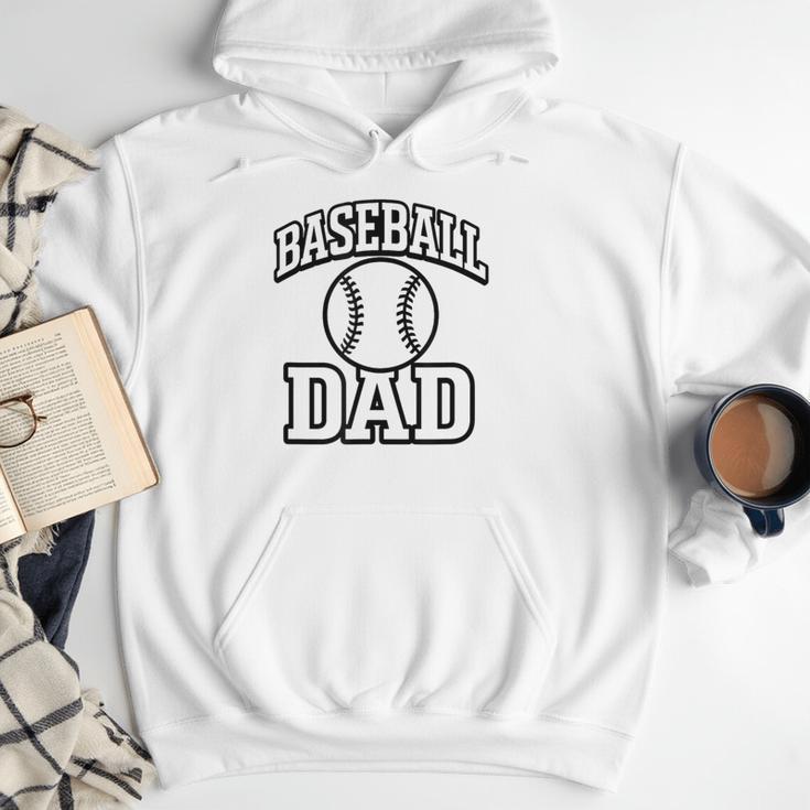 Minimalist Baseball Dad Men Hoodie Minimalist Baseball Dad Men Hoodie
