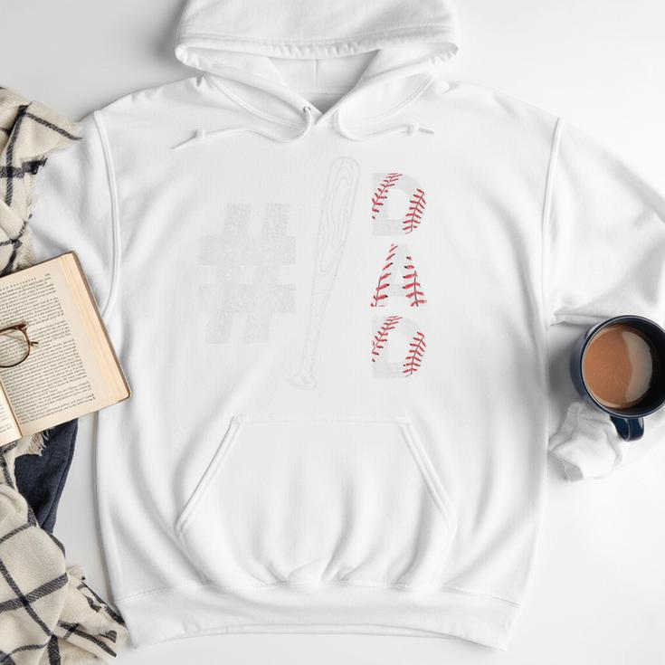 Number One Baseball Dad Fathers Day Baseball Player Dad Premium Men Hoodie Number One Baseball Dad Fathers Day Baseball Player Dad Premium Men Hoodie
