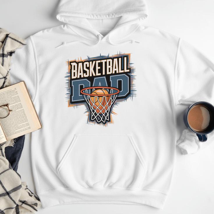 Proud Baseball Dad Game Day Sports-Loving Coach Fathers Premium Men Hoodie