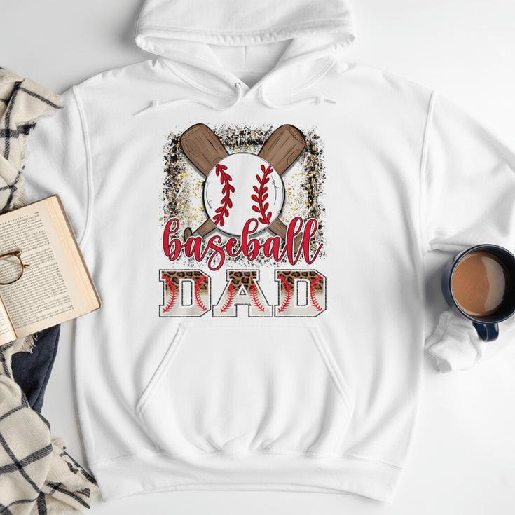 Retro Baseball Dad Leopard Proud Ball Dad Men Hoodie Retro Baseball Dad Leopard Proud Ball Dad Men Hoodie