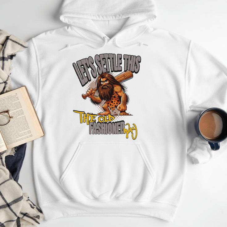Stoneage Caveman Neolithic History Baseball Dad Father Premium Men Hoodie Stoneage Caveman Neolithic History Baseball Dad Father Premium Men Hoodie