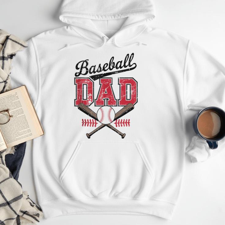 Vintage Baseball Dad Daddy Father's Day Baseball Players Men Hoodie Vintage Baseball Dad Daddy Father's Day Baseball Players Men Hoodie