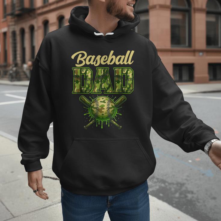 Baseball Dad Camo Ice Cream Baseball Father's Day Men Hoodie Baseball Dad Camo Ice Cream Baseball Father's Day Men Hoodie