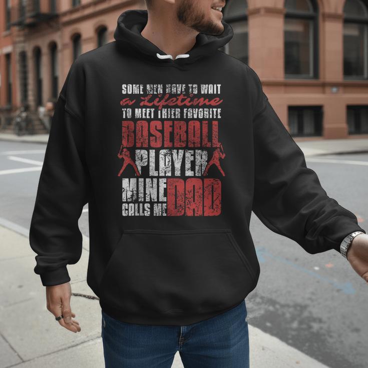 Baseball Dad Cute Love Sports Pitcher Catcher Baseball Men Hoodie Baseball Dad Cute Love Sports Pitcher Catcher Baseball Men Hoodie
