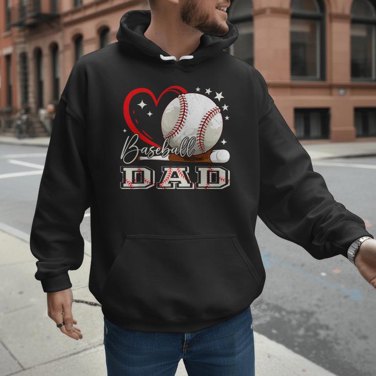 Baseball Dad Family Matching Cute Baseball Lover Men Hoodie Baseball Dad Family Matching Cute Baseball Lover Men Hoodie