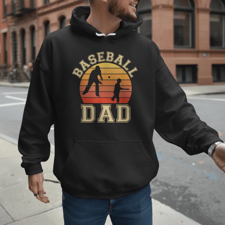 Baseball Dad Father Son Proud Daddy Papa Grandpa Sports Men Hoodie Baseball Dad Father Son Proud Daddy Papa Grandpa Sports Men Hoodie
