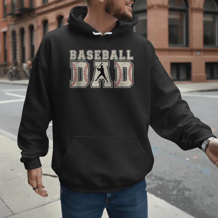 Baseball Dad Men Hoodie Baseball Dad Men Hoodie
