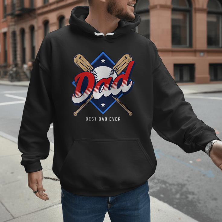 Baseball Dad Baseball Men Hoodie