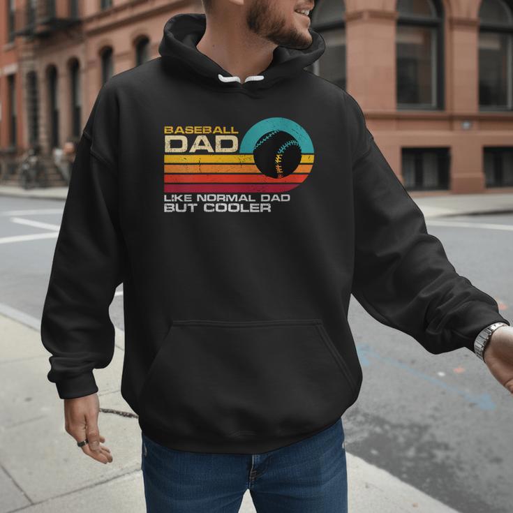 Baseball Dad Like Normal Dad But Cooler Fathers Day Men Hoodie Baseball Dad Like Normal Dad But Cooler Fathers Day Men Hoodie