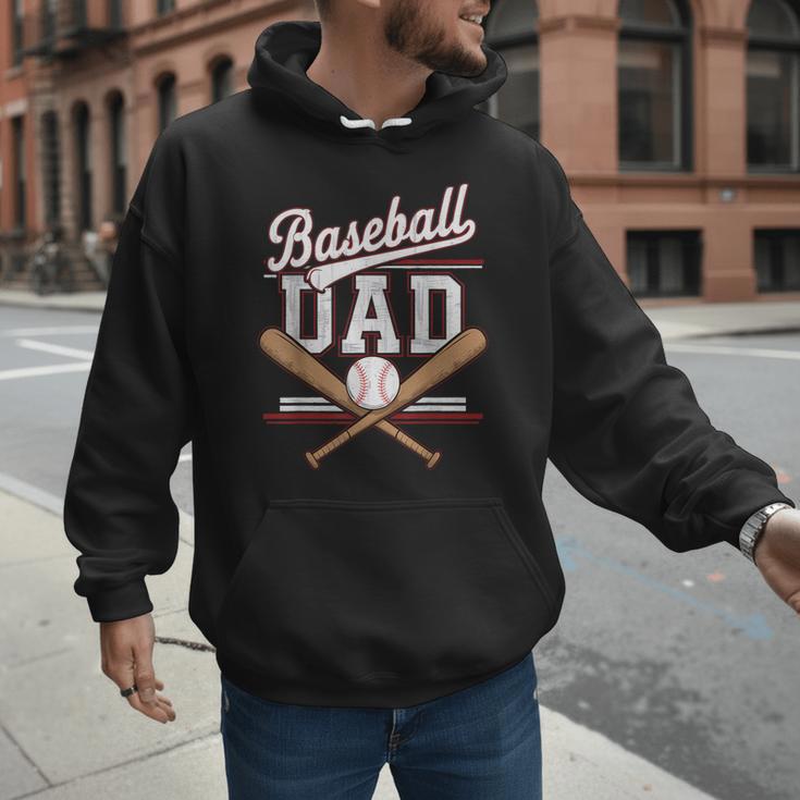 Baseball Dad Sports Lover Father's Day Father In Law Men Hoodie Baseball Dad Sports Lover Father's Day Father In Law Men Hoodie