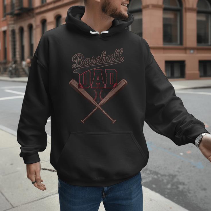 Baseball Dad Vintage Family Matching Father's Day Dad Life Men Hoodie Baseball Dad Vintage Family Matching Father's Day Dad Life Men Hoodie