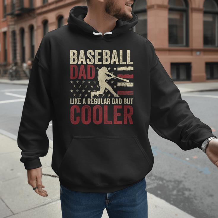 Baseball Dad Vintage Baseball Father’s Day Men Hoodie