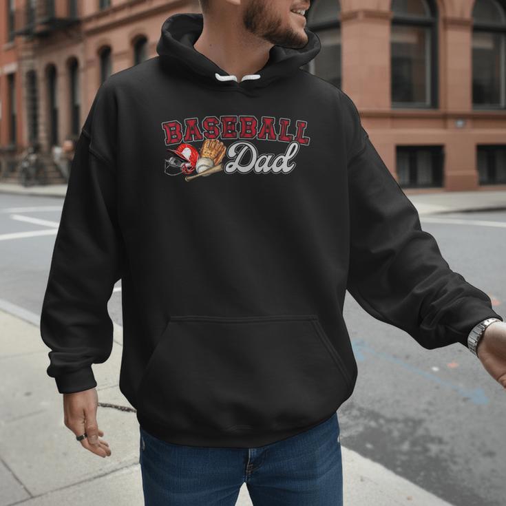 Cheer Baseball Dad My Favorite Cheerleader Calls Me Dad Red Men Hoodie Cheer Baseball Dad My Favorite Cheerleader Calls Me Dad Red Men Hoodie