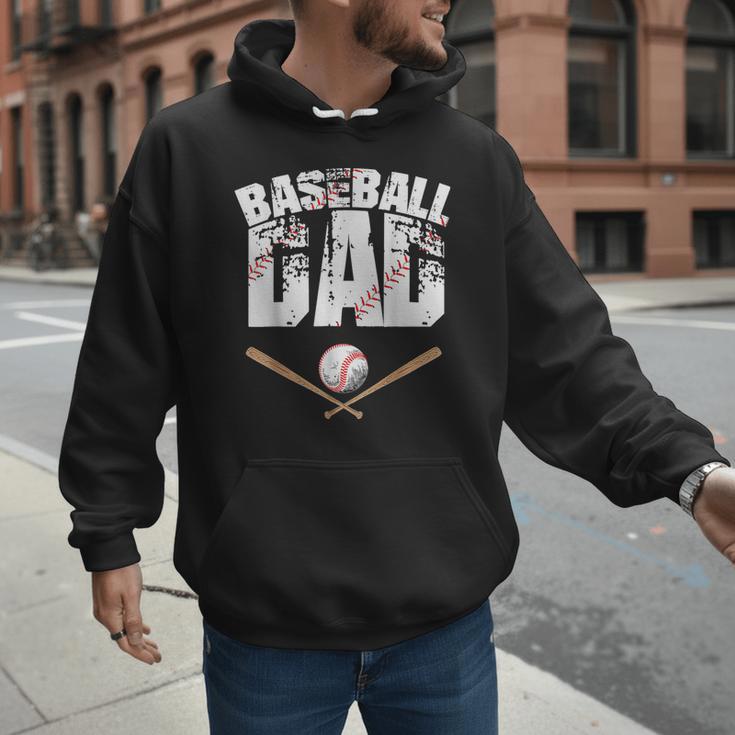 Fathers Day Baseball Dad Men Hoodie Fathers Day Baseball Dad Men Hoodie