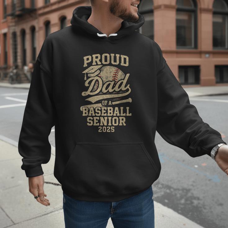 Proud Dad Of A Baseball 2025 Senior Vintage Baseball Dad Men Hoodie Proud Dad Of A Baseball 2025 Senior Vintage Baseball Dad Men Hoodie
