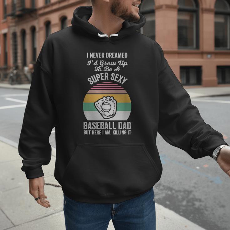 Super Sexy Baseball Dad Here I Am Men Hoodie Super Sexy Baseball Dad Here I Am Men Hoodie
