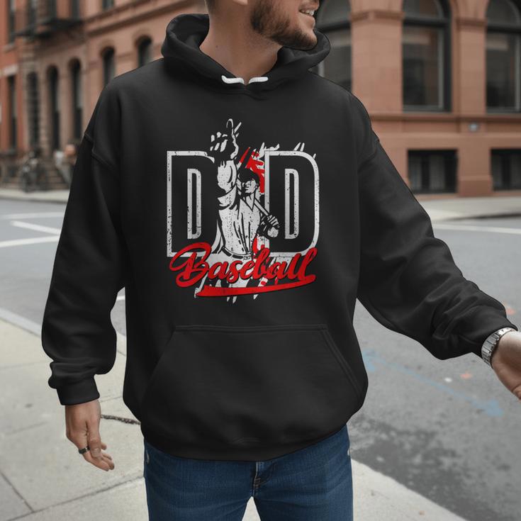 Vintage Baseball Dad Daddy Father's Day Clothing Men Hoodie Vintage Baseball Dad Daddy Father's Day Clothing Men Hoodie
