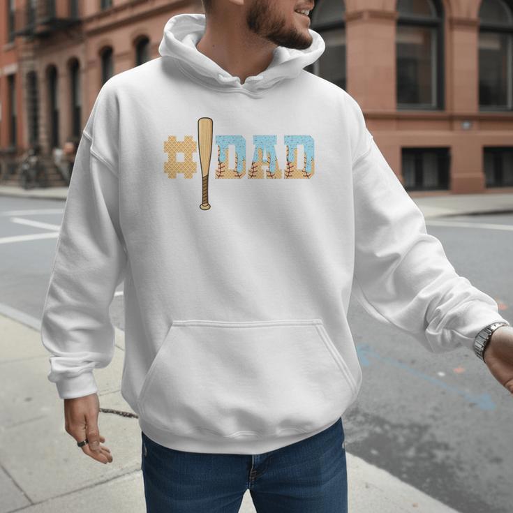 1 Dad Baseball Ice Cream Drip Fathers Day Baseball Daddy Premium Men Hoodie 1 Dad Baseball Ice Cream Drip Fathers Day Baseball Daddy Premium Men Hoodie
