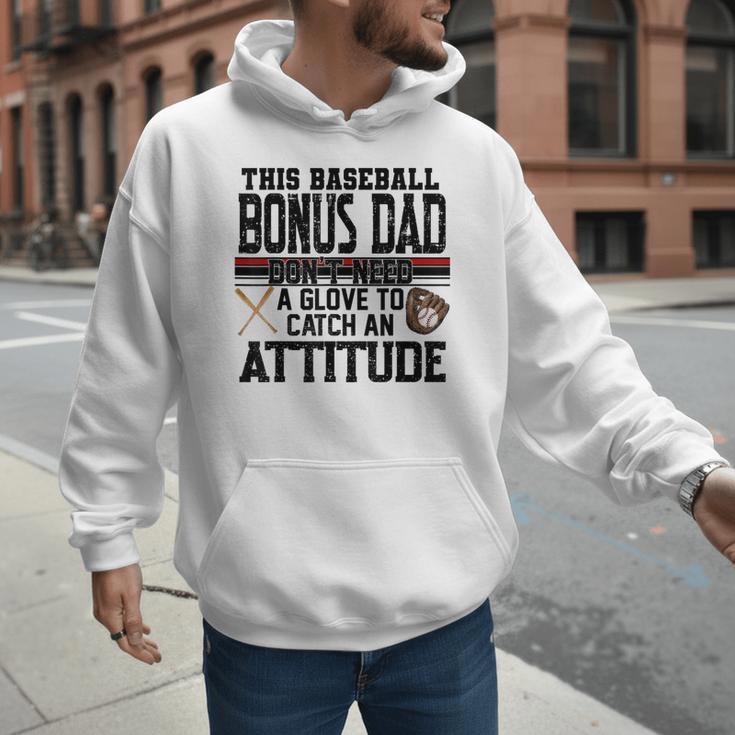 This Baseball Dad Don’t Need A Glove To Catch An Attitude Men Hoodie This Baseball Dad Don’t Need A Glove To Catch An Attitude Men Hoodie