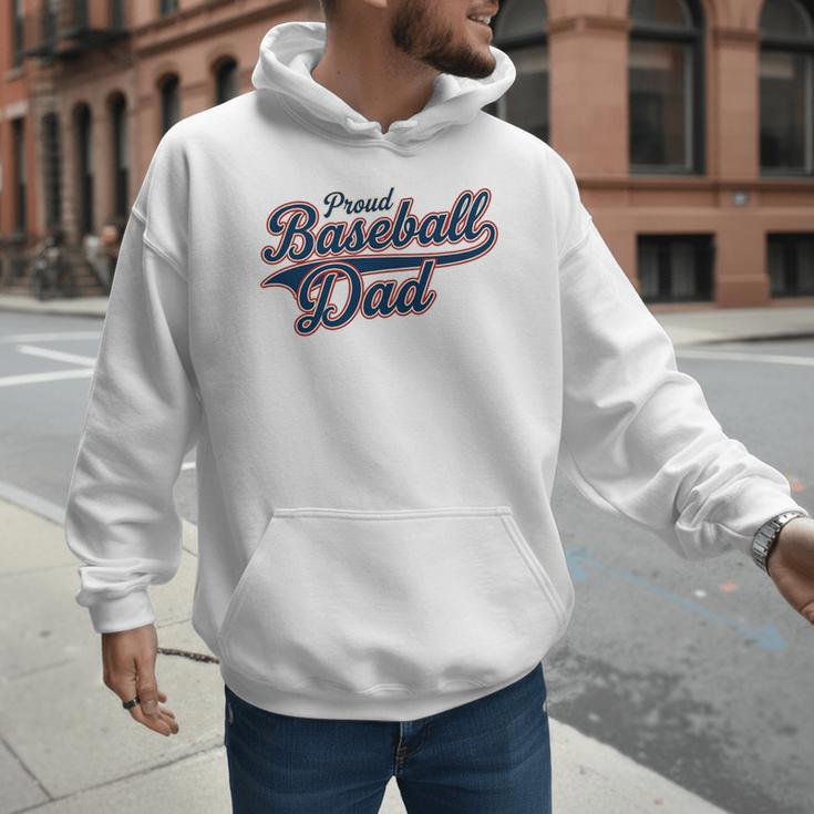 Baseball Dad Graphic Premium Tri-Blend Men Hoodie Baseball Dad Graphic Premium Tri-Blend Men Hoodie