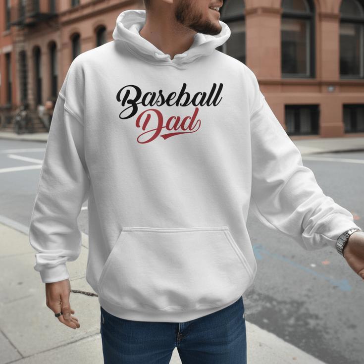 Baseball Dad Script Men Hoodie