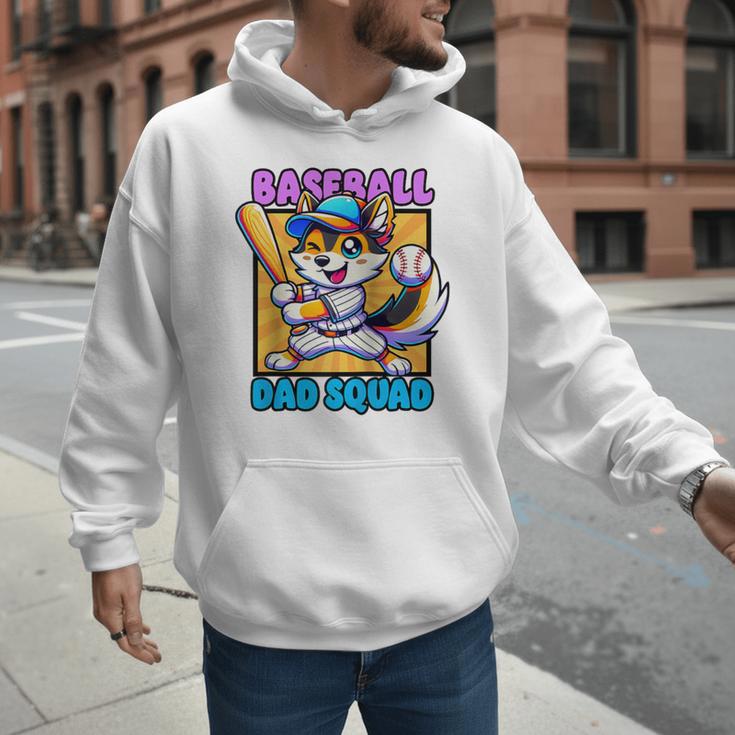 Baseball Dad Squad Fox On The Bat Raglan Baseball Tee Men Hoodie Baseball Dad Squad Fox On The Bat Raglan Baseball Tee Men Hoodie