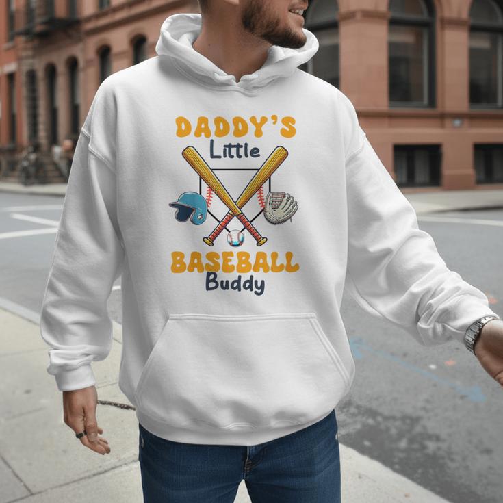 Baseball Daddy's Little Baseball Lover Kid Father's Day Men Hoodie Baseball Daddy's Little Baseball Lover Kid Father's Day Men Hoodie