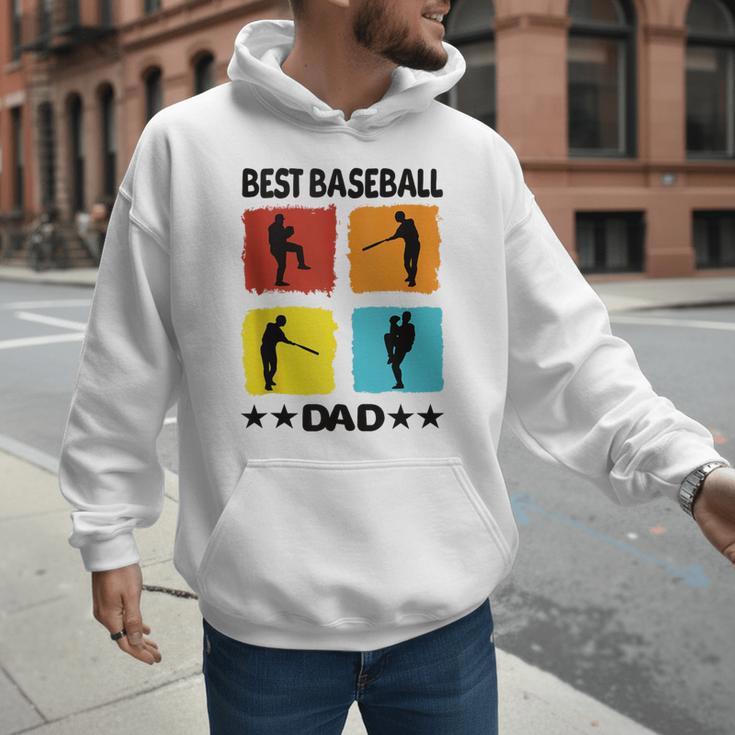 Best Baseball Dad Baseball Baseball Player Dad Saying Men Hoodie Best Baseball Dad Baseball Baseball Player Dad Saying Men Hoodie