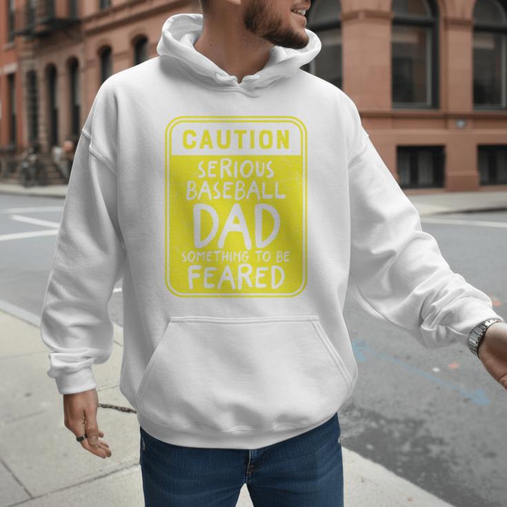 Caution Serious Baseball Dad Something To Be Feared Premium Men Hoodie Caution Serious Baseball Dad Something To Be Feared Premium Men Hoodie