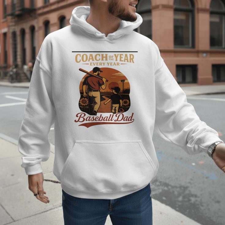 Coach Of The Year – Baseball Dad Every Year Premium Men Hoodie