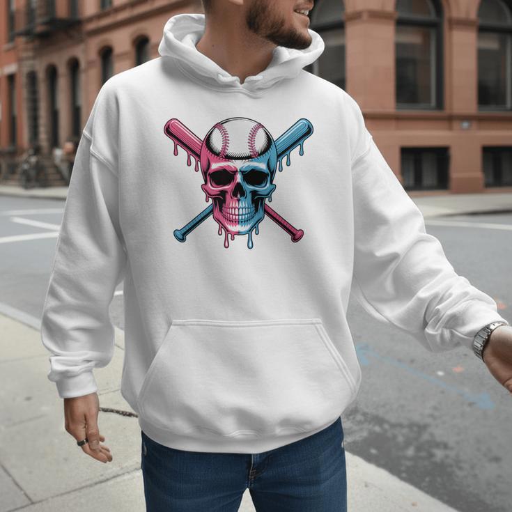 Cool Baseball Ice Cream Dripping Baseball Dad Baseball Lover Premium Men Hoodie Cool Baseball Ice Cream Dripping Baseball Dad Baseball Lover Premium Men Hoodie