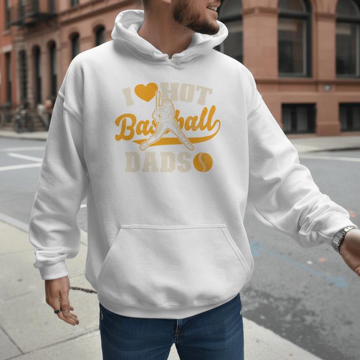 I Love Hot Baseball Dads Baseball Lovers Players Premium Men Hoodie I Love Hot Baseball Dads Baseball Lovers Players Premium Men Hoodie