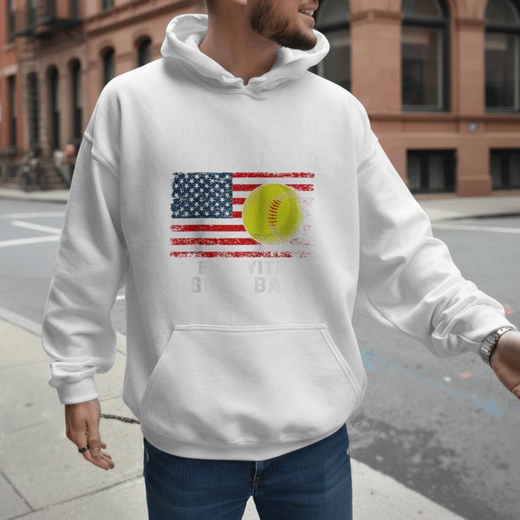 Patriotic Softball Dad Like A Baseball Dad Raglan Baseball Tee Men Hoodie Patriotic Softball Dad Like A Baseball Dad Raglan Baseball Tee Men Hoodie