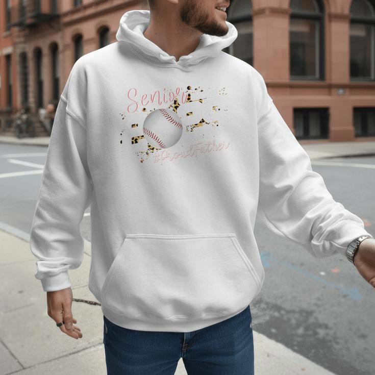 Proud Father Of A 2025 Senior Baseball Dad Graduation Premium Men Hoodie
