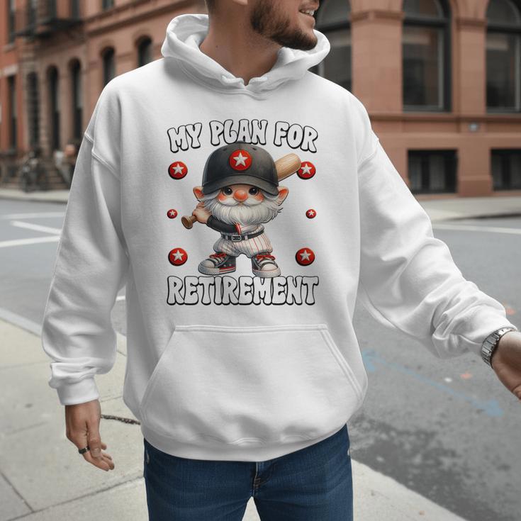 Retired Baseball Dad Coach Gnome For Baseball Retirement Premium Tri-Blend Men Hoodie Retired Baseball Dad Coach Gnome For Baseball Retirement Premium Tri-Blend Men Hoodie