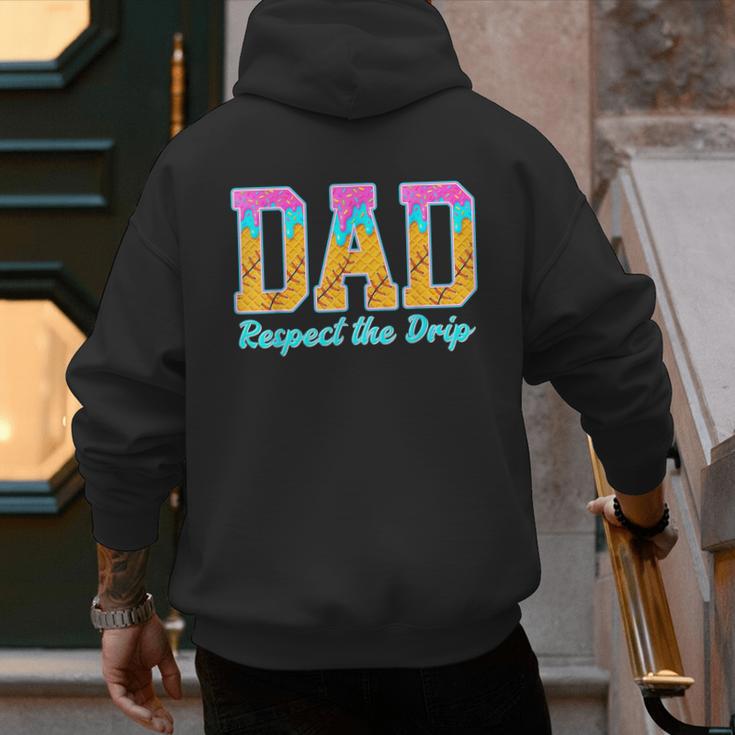 Baseball Dad Drip Men's Hoodie Back Print Baseball Dad Drip Men's Hoodie Back Print