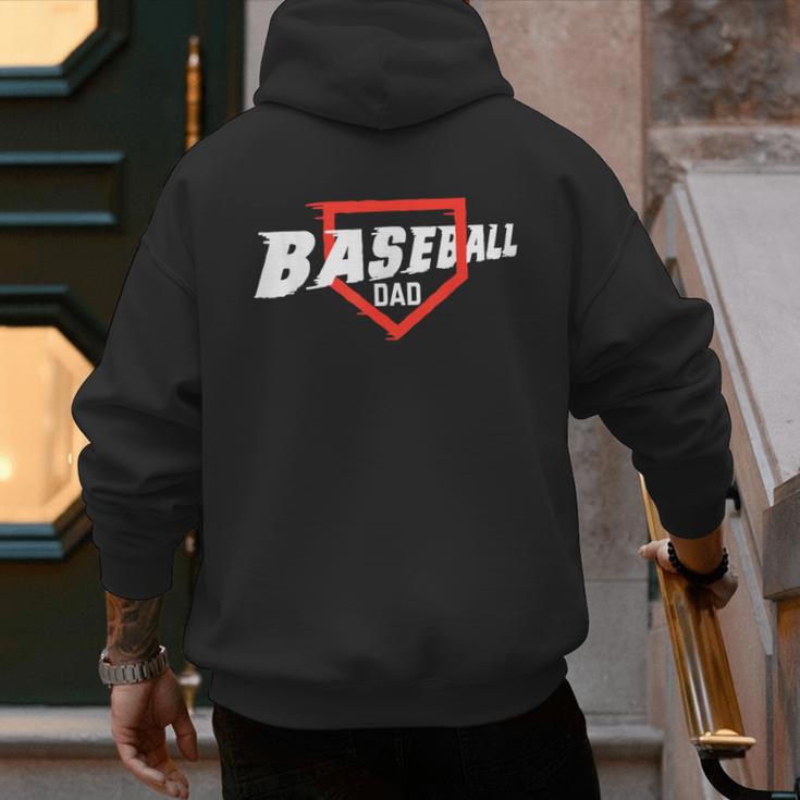 Baseball Dad Field Day Baseball Fans Family Matching Men's Hoodie Back Print Baseball Dad Field Day Baseball Fans Family Matching Men's Hoodie Back Print