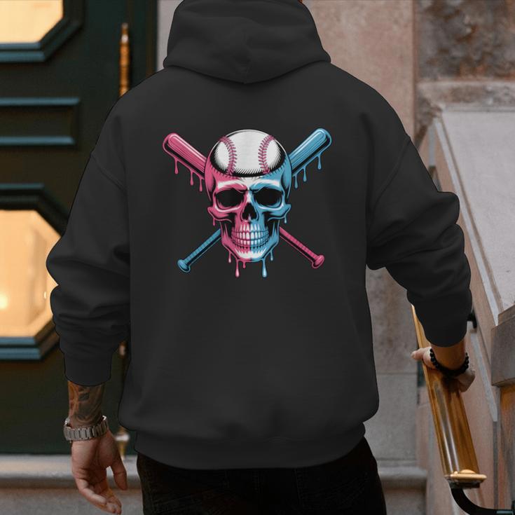 Cool Baseball Ice Cream Dripping Baseball Dad Baseball Lover Men's Hoodie Back Print Cool Baseball Ice Cream Dripping Baseball Dad Baseball Lover Men's Hoodie Back Print