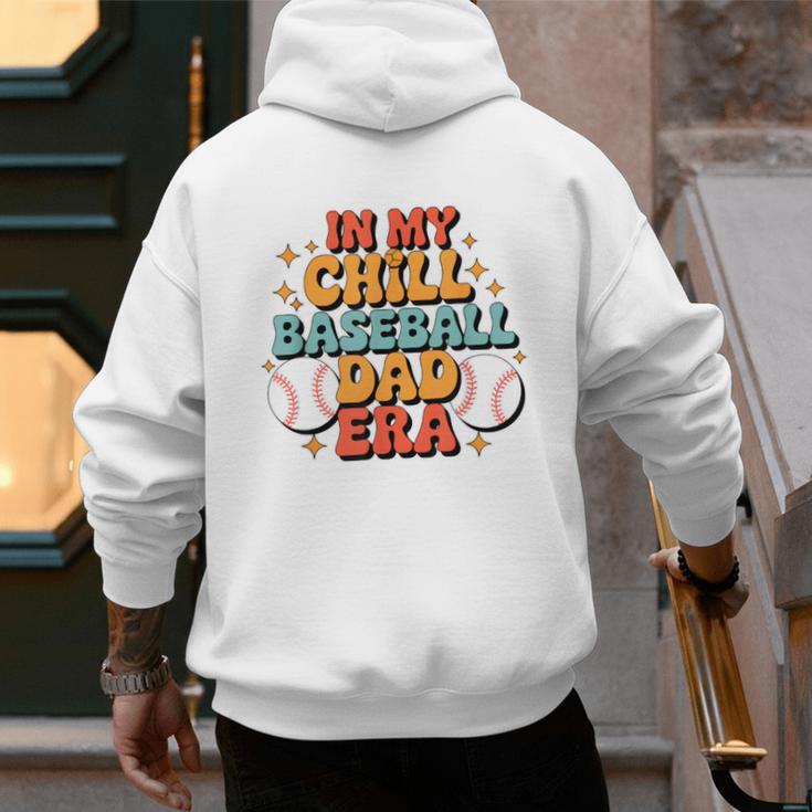 Baseball In My Chill Baseball Dad Era Retro Bright Vibes Men's Hoodie Back Print Baseball In My Chill Baseball Dad Era Retro Bright Vibes Men's Hoodie Back Print