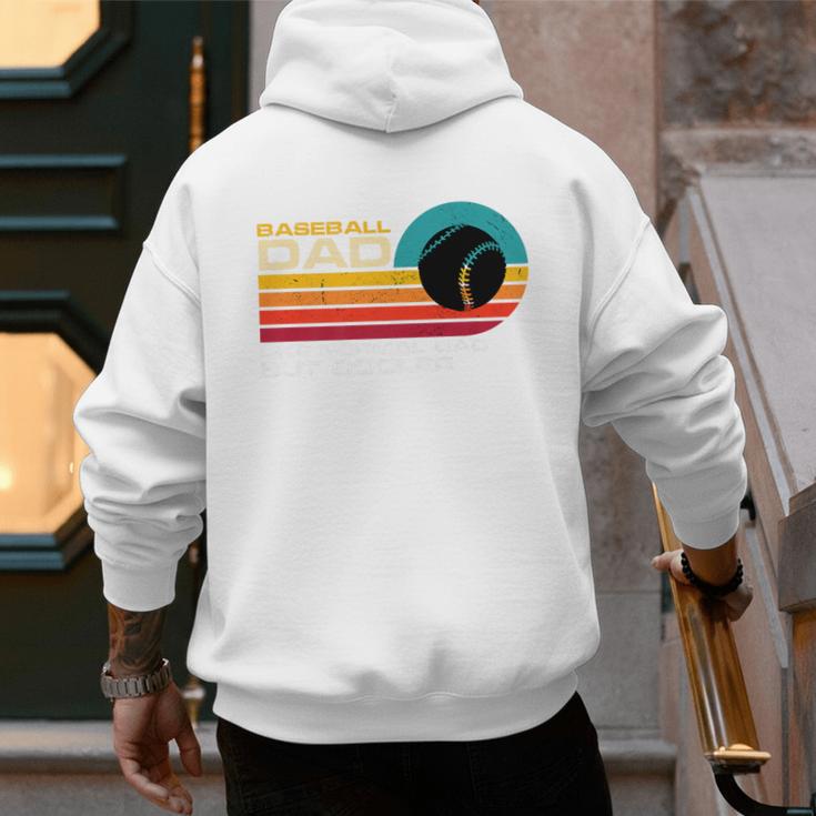 Baseball Dad Like Normal Dad But Cooler Fathers Day Premium Men's Hoodie Back Print Baseball Dad Like Normal Dad But Cooler Fathers Day Premium Men's Hoodie Back Print