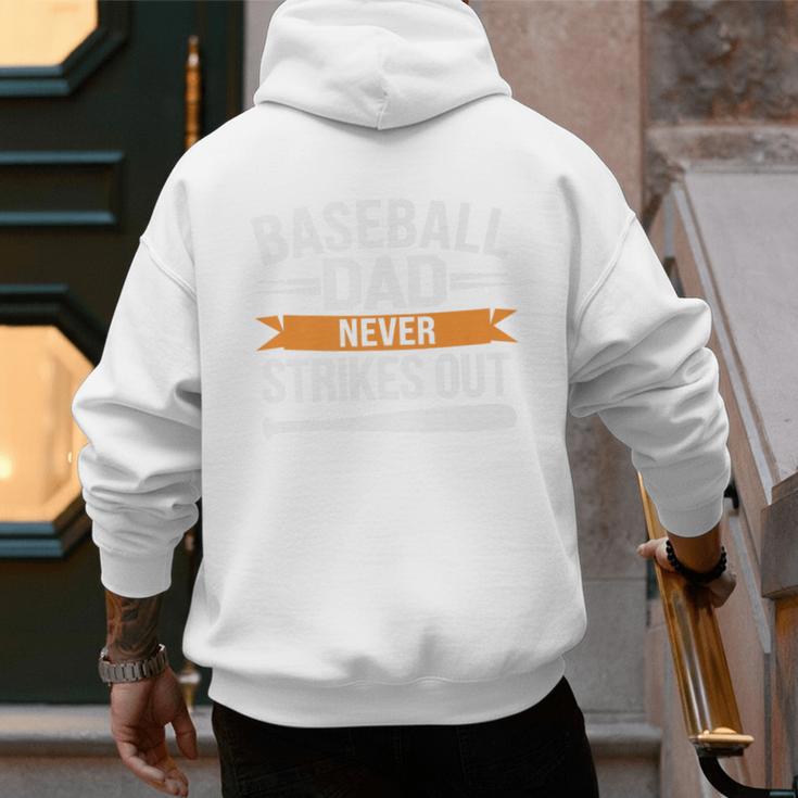 Father Fathers Day Baseball Lovers Baseball Dad Homerun Premium Men's Hoodie Back Print Father Fathers Day Baseball Lovers Baseball Dad Homerun Premium Men's Hoodie Back Print