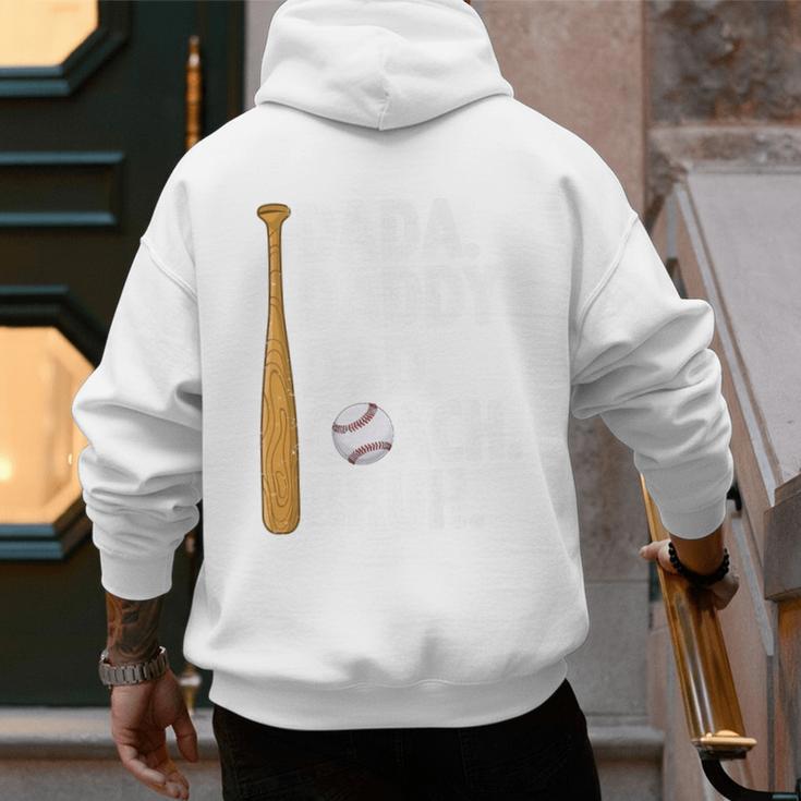 Retro Dada Daddy Dad Coach Bruh Baseball Dad Fathers Day Men Premium Men's Hoodie Back Print Retro Dada Daddy Dad Coach Bruh Baseball Dad Fathers Day Men Premium Men's Hoodie Back Print