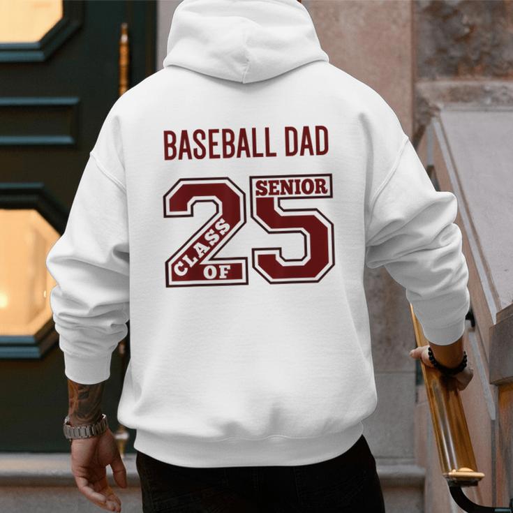 SENIOR BASEBALL DAD 2025 MAROON BASEBALL DAD SENIOR 25 3 Men's Hoodie Back Print SENIOR BASEBALL DAD 2025 MAROON BASEBALL DAD SENIOR 25 3 Men's Hoodie Back Print