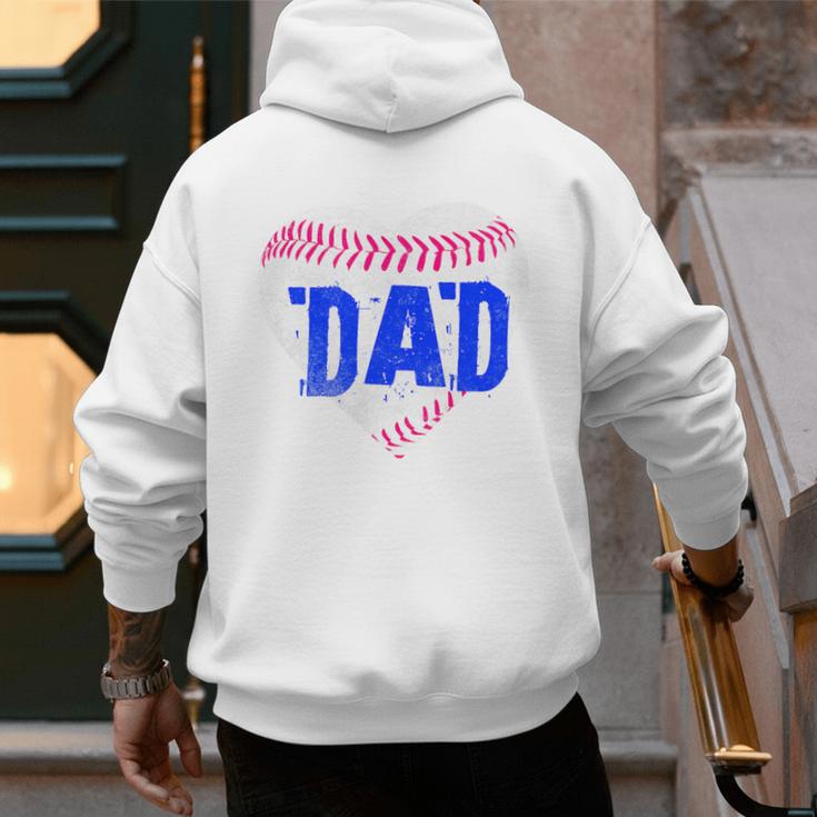 Softball Dad Baseball Dad Tee Ball Dad Premium Men's Hoodie Back Print Softball Dad Baseball Dad Tee Ball Dad Premium Men's Hoodie Back Print