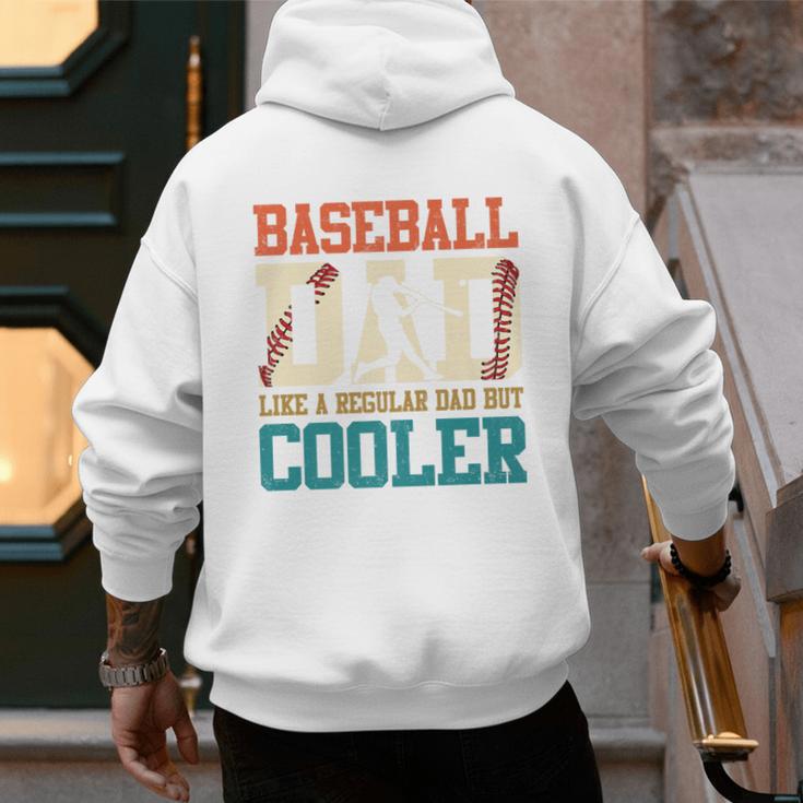 Vintage Baseball Dad Like a Regular Dad But Cooler Men Premium Men's Hoodie Back Print Vintage Baseball Dad Like a Regular Dad But Cooler Men Premium Men's Hoodie Back Print