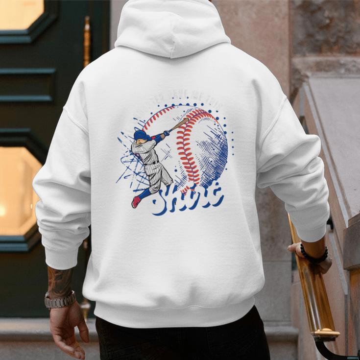 Vintage Baseball Dad Tee My Favorite Daughter Gave Me This Premium Men's Hoodie Back Print