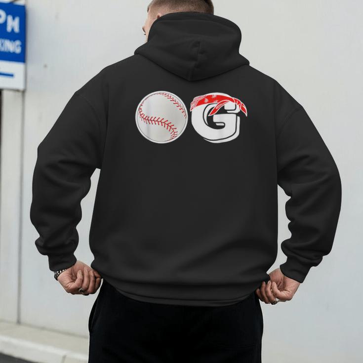 Baseball Dad Coach Men Baseball OG Old School Baller Men's Hoodie Back Print Baseball Dad Coach Men Baseball OG Old School Baller Men's Hoodie Back Print