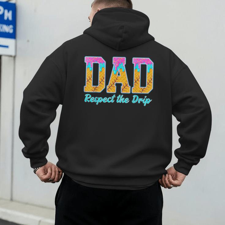 Baseball Dad Drip Men's Hoodie Back Print Baseball Dad Drip Men's Hoodie Back Print