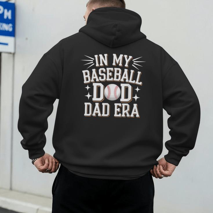 In My Baseball Dad ERA For Baseball Lovers Men's Hoodie Back Print In My Baseball Dad ERA For Baseball Lovers Men's Hoodie Back Print